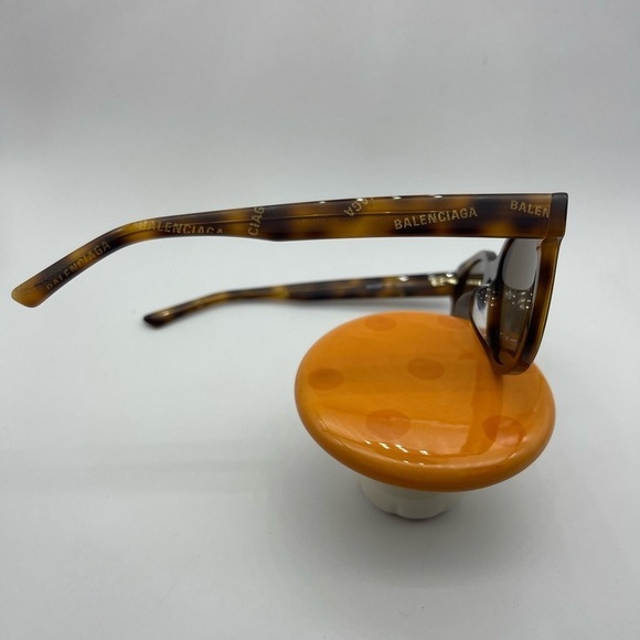 Balenciaga Oversize Logo Sunglasses, Brown, NWT - Picture 10 of 13